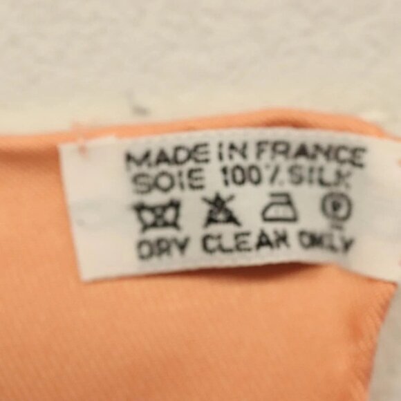 HERMES Carre 90 Scarf ""AXIS MUNDI"" Silk Orange Auth - Picture 15 of 16